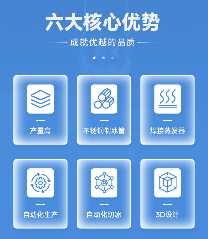 應(yīng)綜合考慮需求、制冰量、冰塊形狀、能效比、品牌與售后服務(wù)、預(yù)算等因素